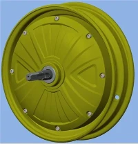 Light Weight Electric DC Hub Motor 48v